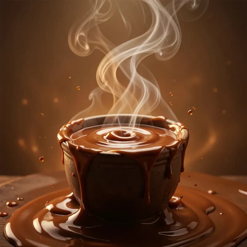 Caramel Steam Rising