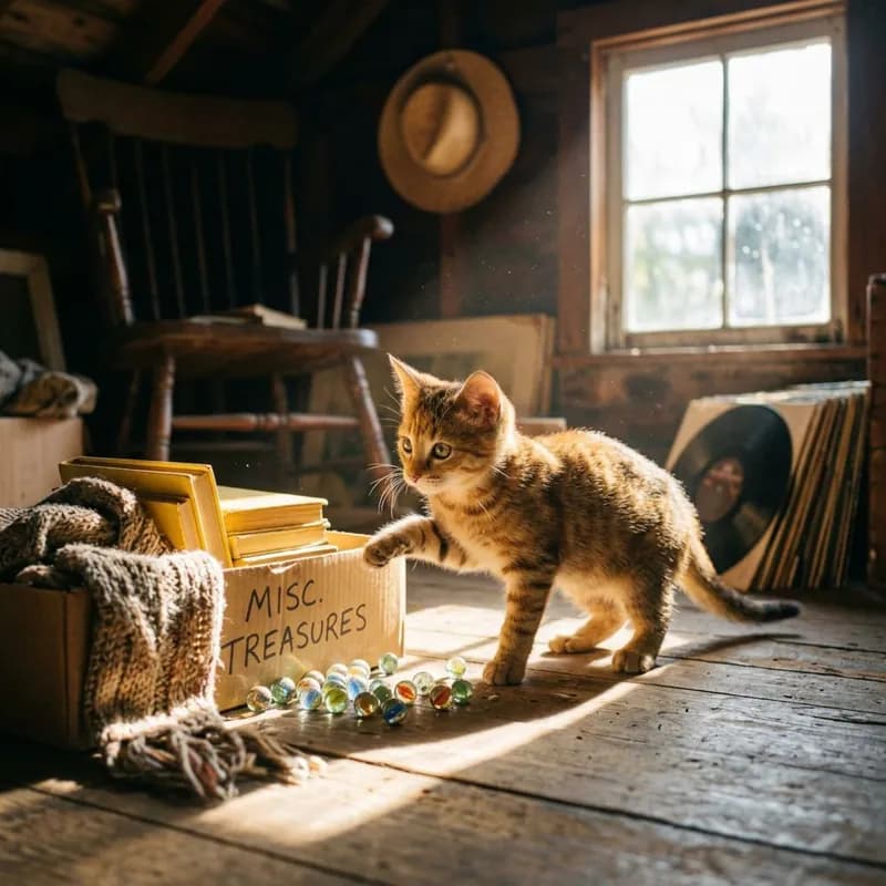 Tinypaw's Sunbeam Treasure Hunt