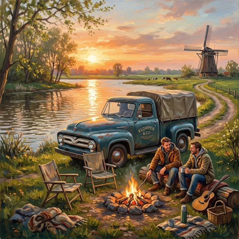 Zon op de Motorkap