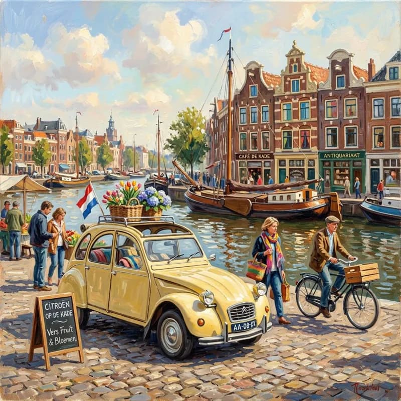 Citroen op de Kade