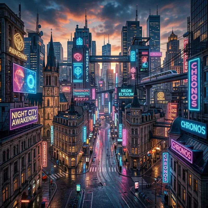 Neon Megacity Awakening