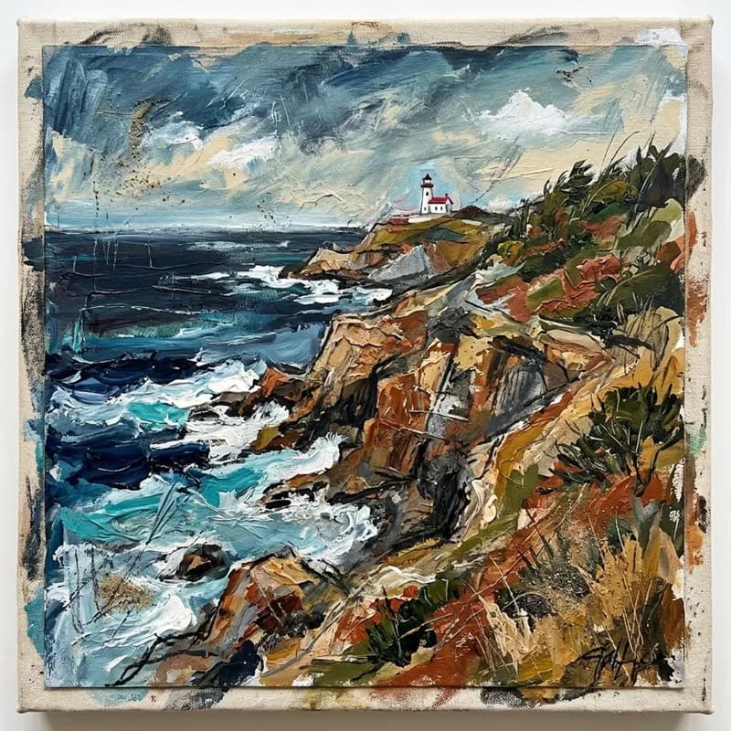 Coastline Canvas
