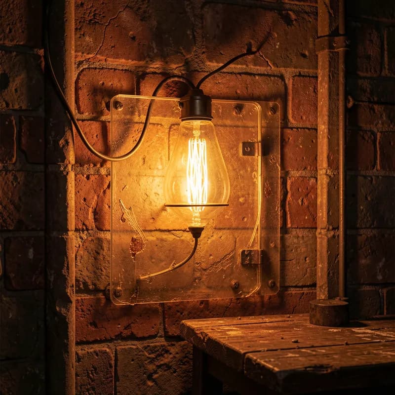 Closing Sign Amber Light