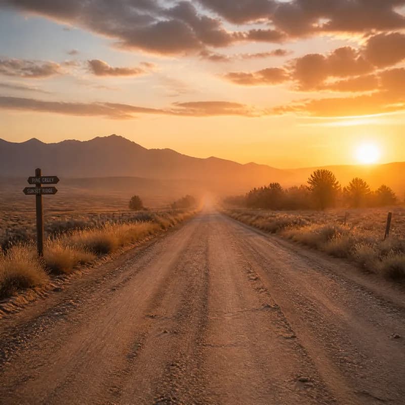 Dust Roadsat Dawn Pt. 17