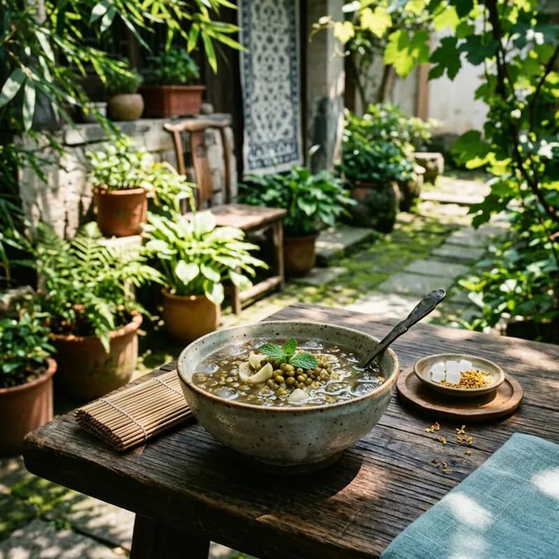 绿豆沙的夏天