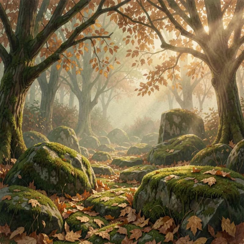 Moss Garden Autumn Pruning
