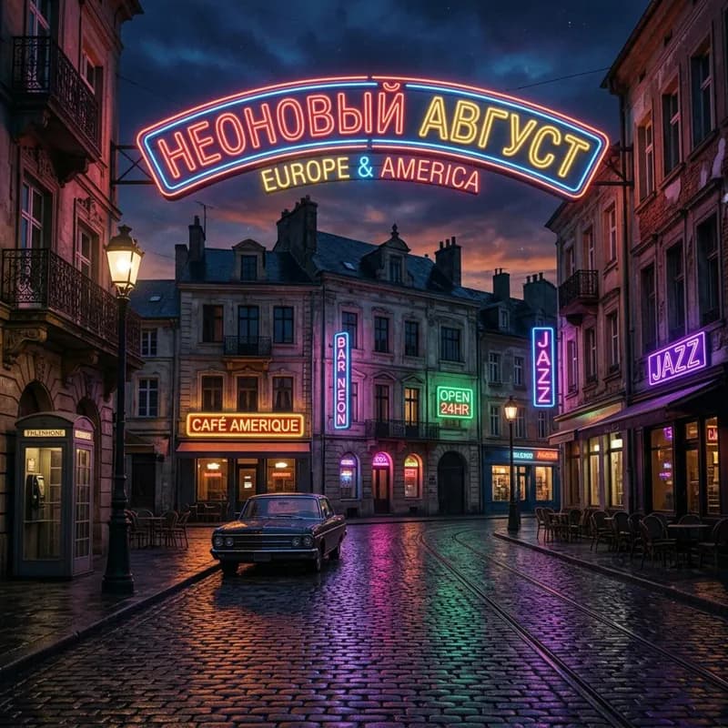 Неоновый Август