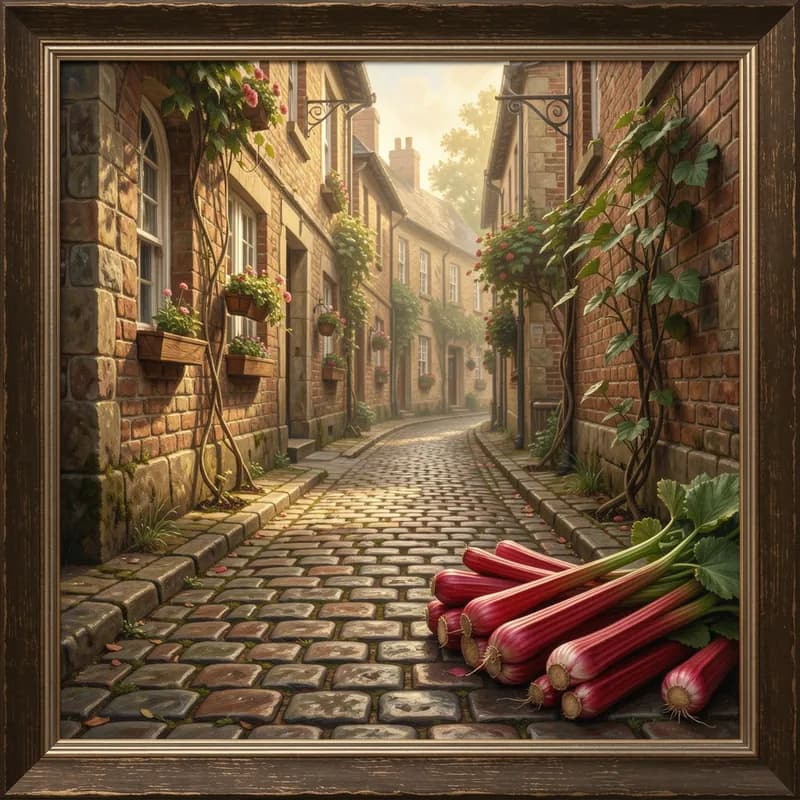 Cobblestone and Rhubarb