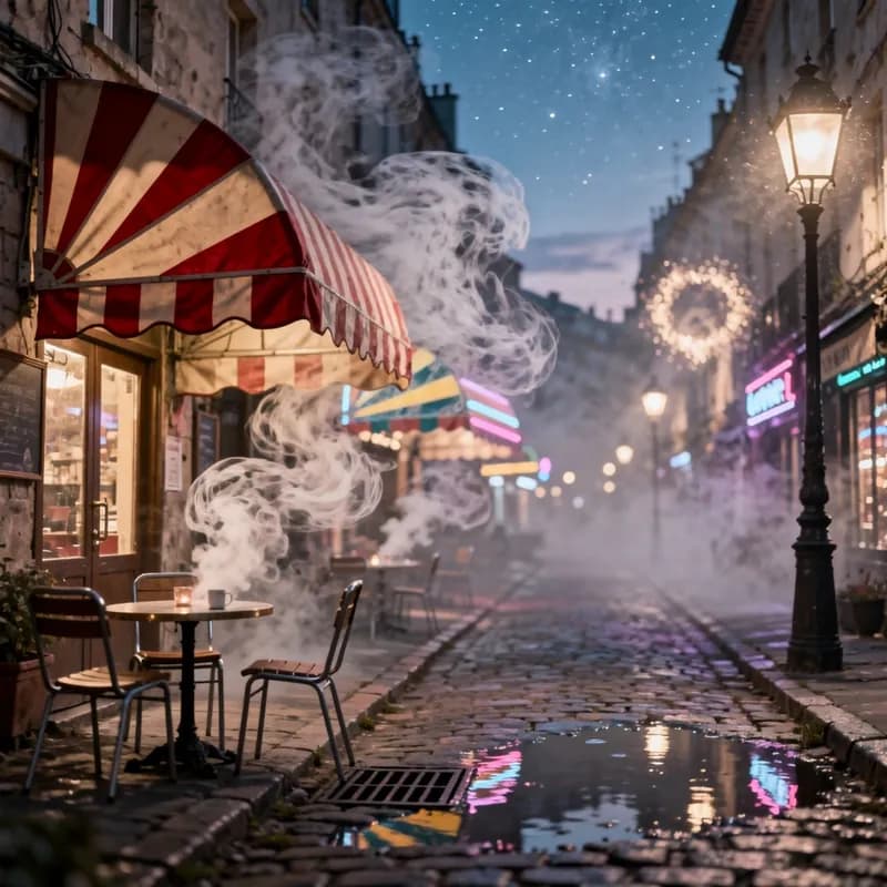 Awning Steam Reverie