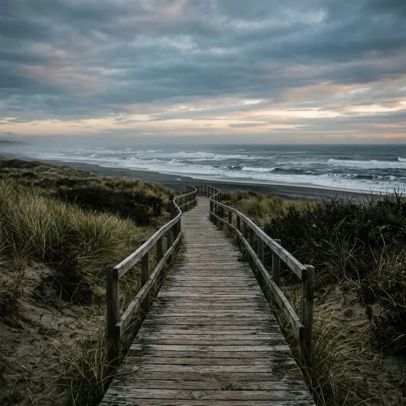 Richtung Meer