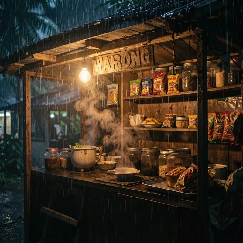 Warung Kecil Tengah Malam