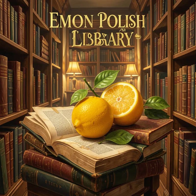 Lemon Polishand Library Books