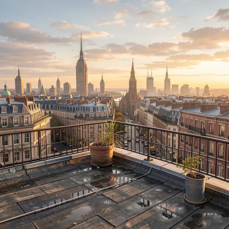 Afternoon on the Rooftop Line