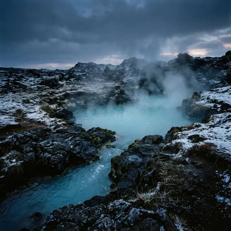 Bláa Silkið