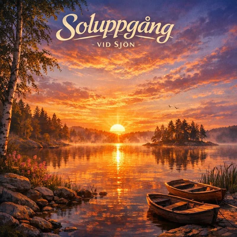 Soluppgång vid Sjön