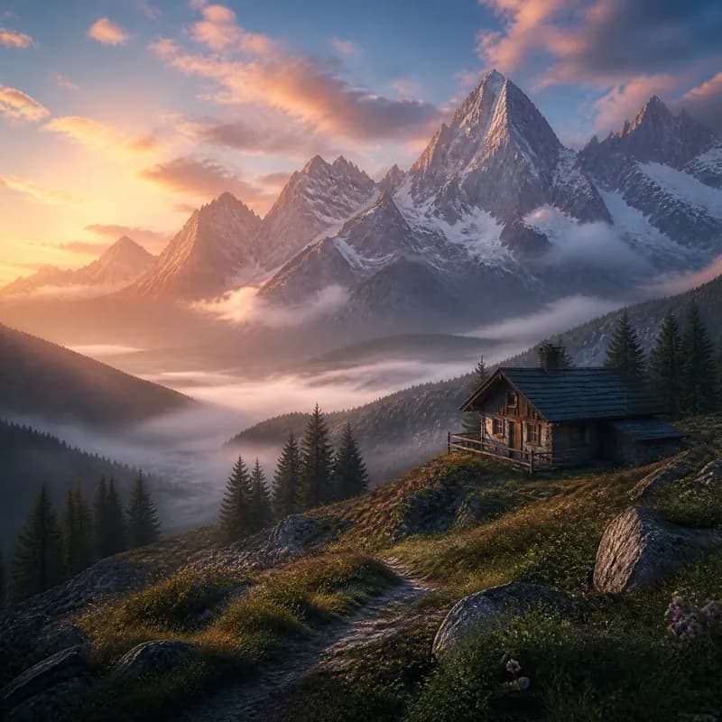 Alpine Dawn's Journey