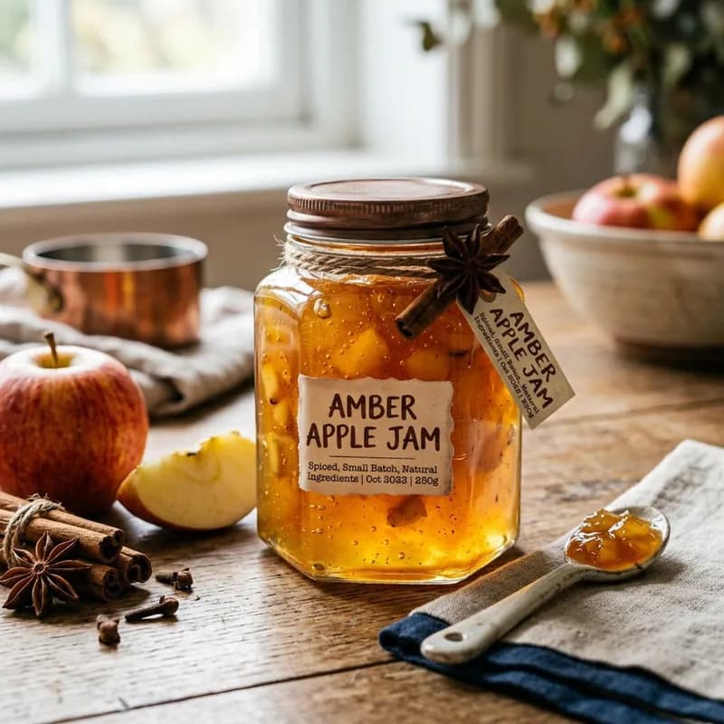 Amber Apple Jam
