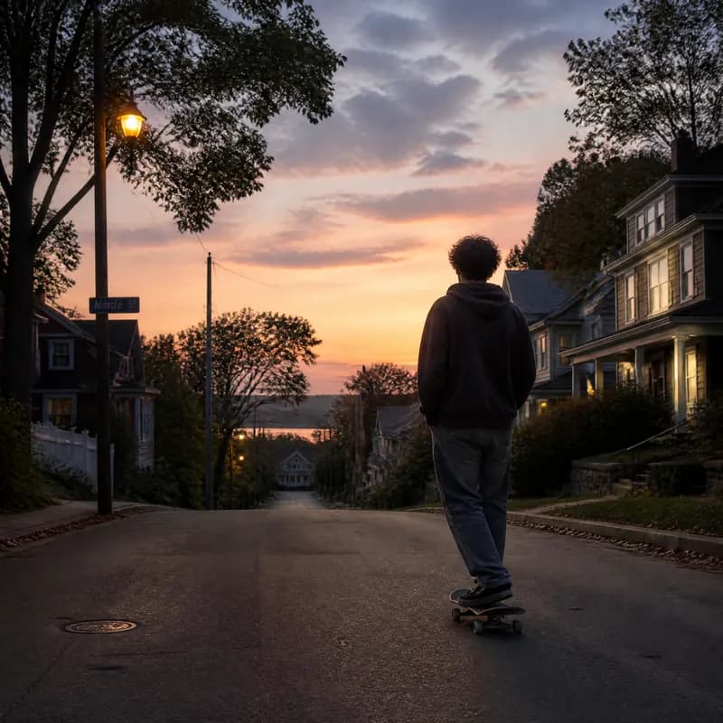 Coasting Through Quiet Streets