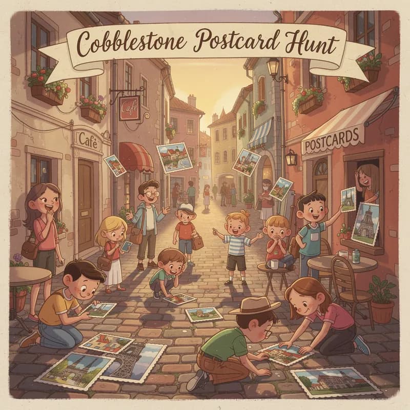 Cobblestone Postcard Hunt Pt. 4