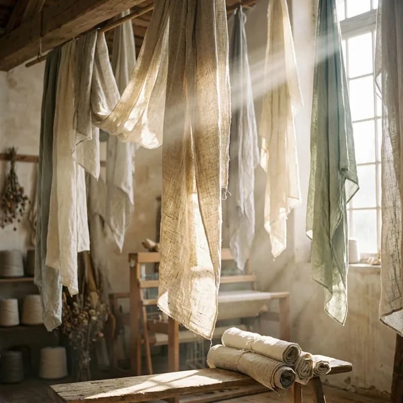 Linen Drift Sunbeams