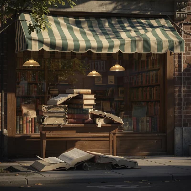 Awning Patterand Dog-Eared Pages