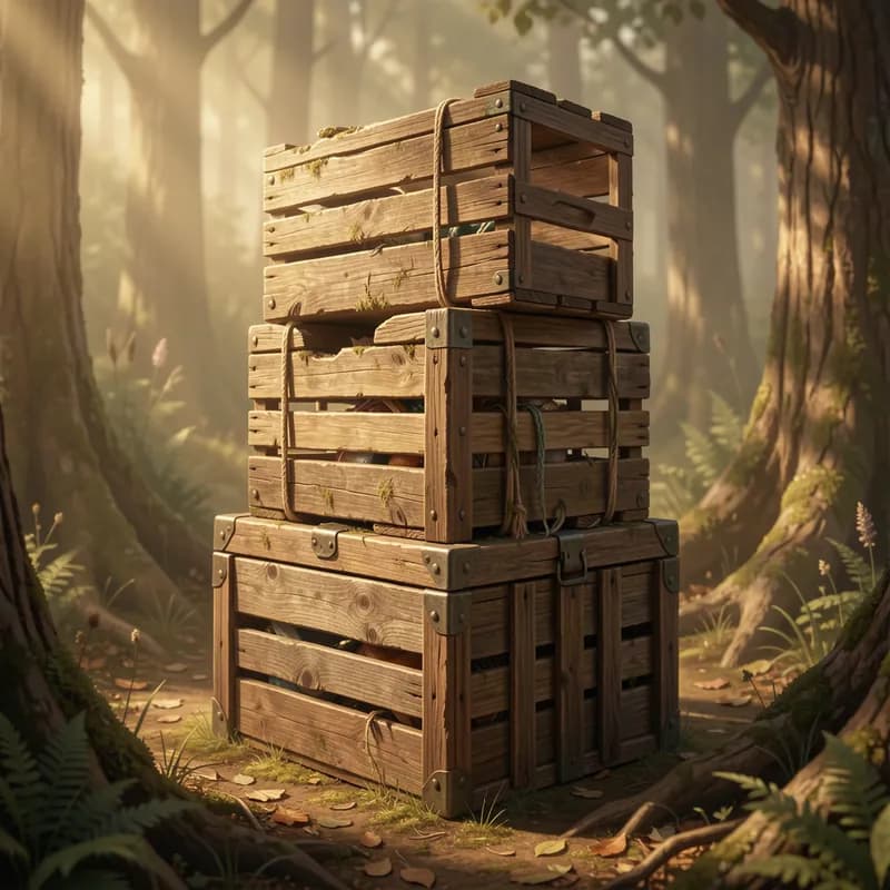 Crate Stack Morning Hymn
