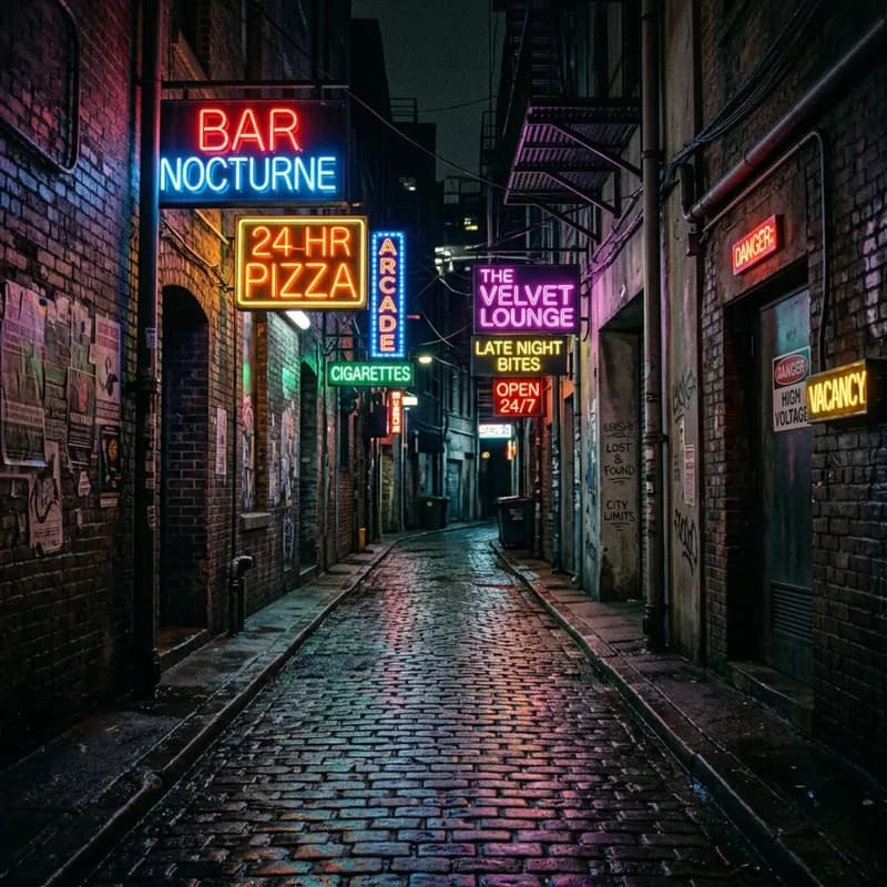 Neon Alley Suspect
