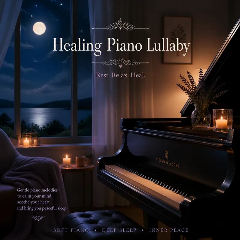 Healing piano lullab