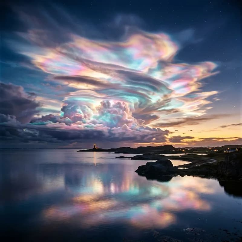 Parelmoer en Stapelwolken