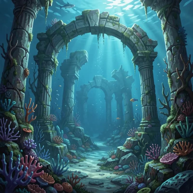Underwater Ruins Discovery