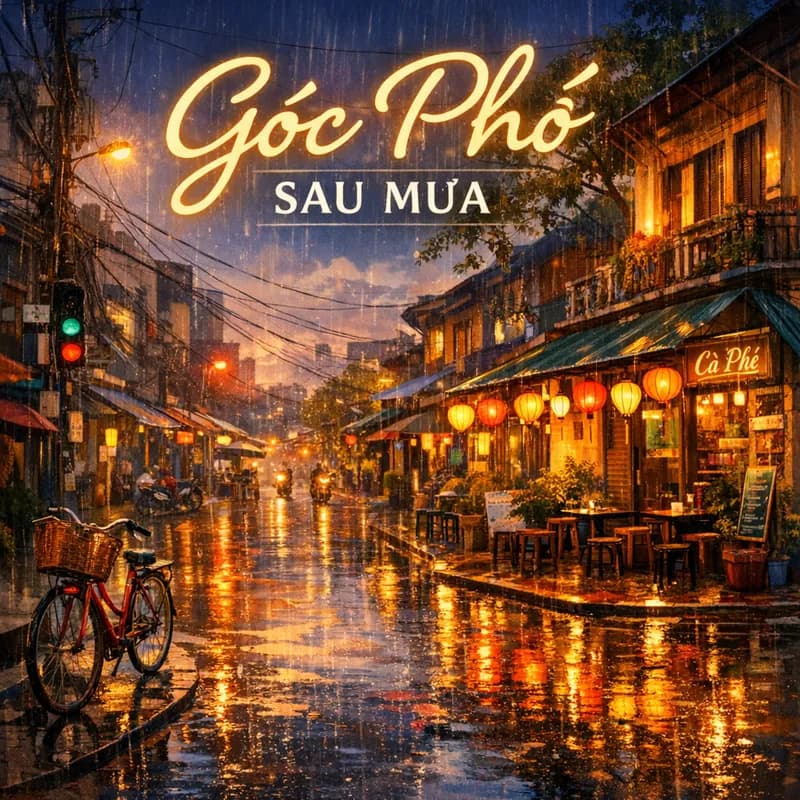 Góc Phố Sau Mưa