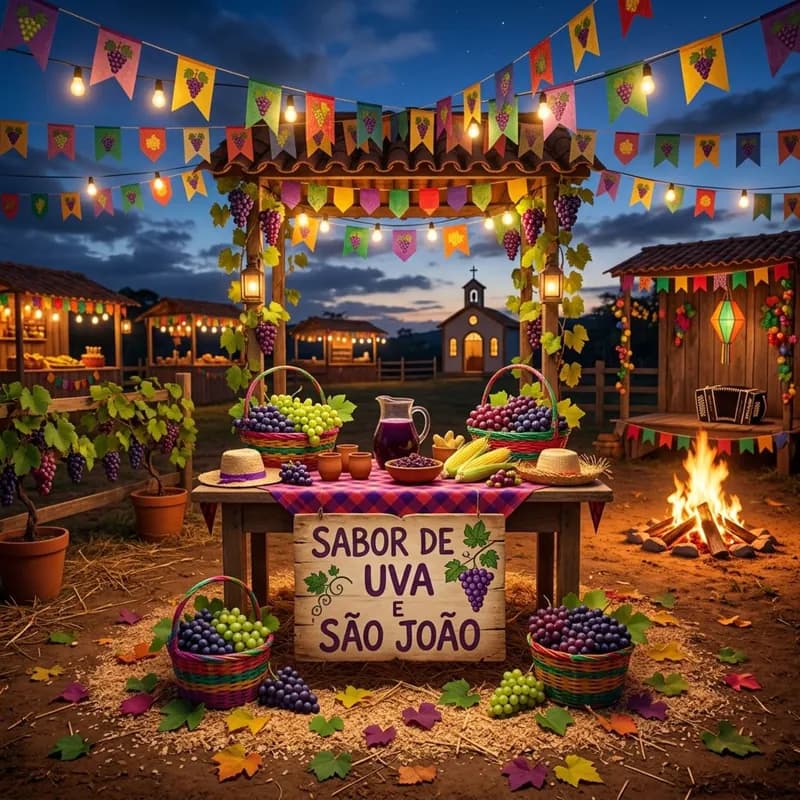 Sabor de Uva e São João