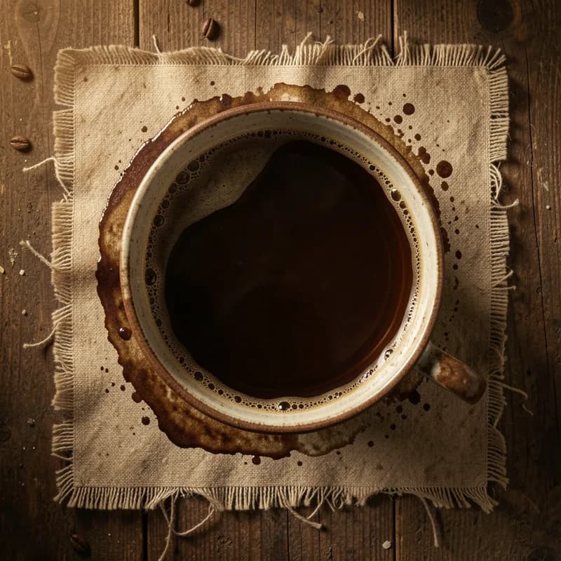 Coffee Ringsand Frayed Margins