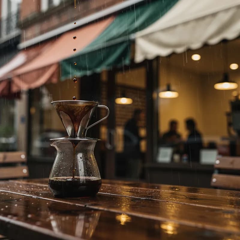 Awnings Coffee Drips