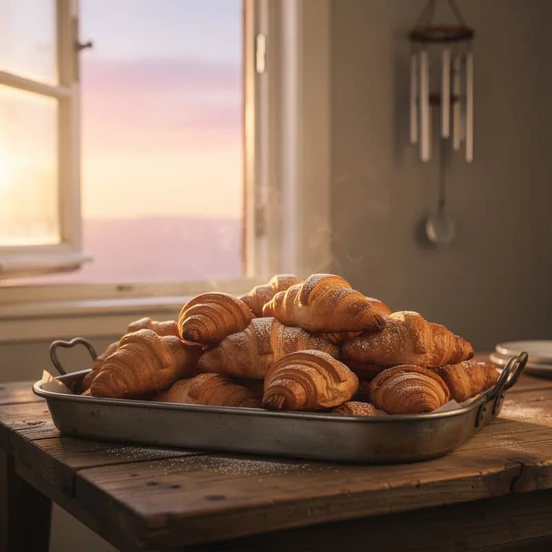 Croissant Tray Dawn Chimes Pt. 2