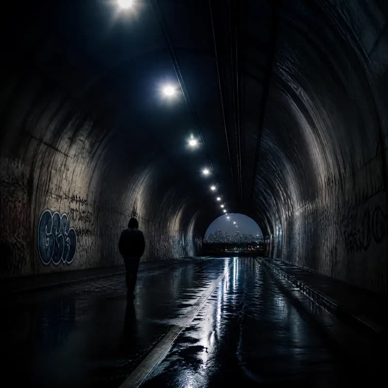 Midnight Tunnel Reverie