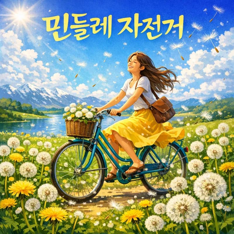 민들레 자전거