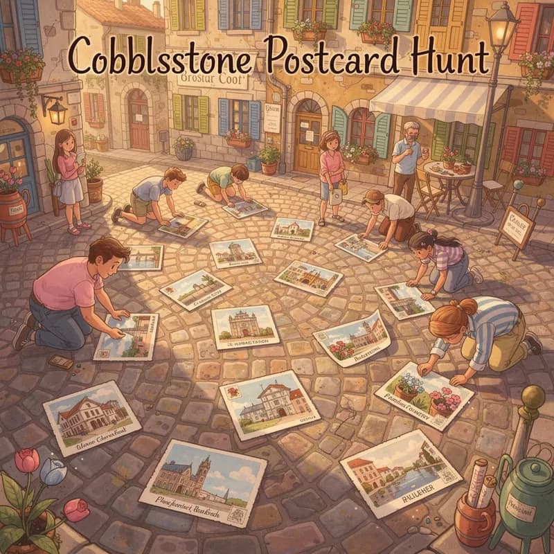 Cobblestone Postcard Hunt Pt. 2