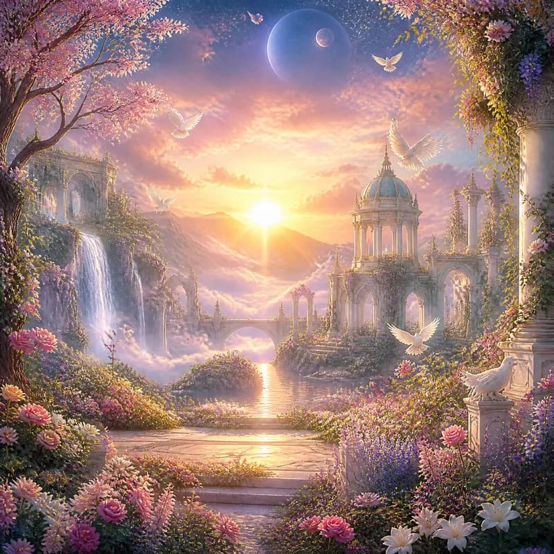 Celestial Garden Dawn