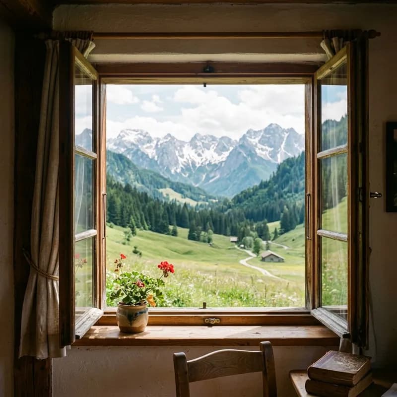 Offenes Fenster