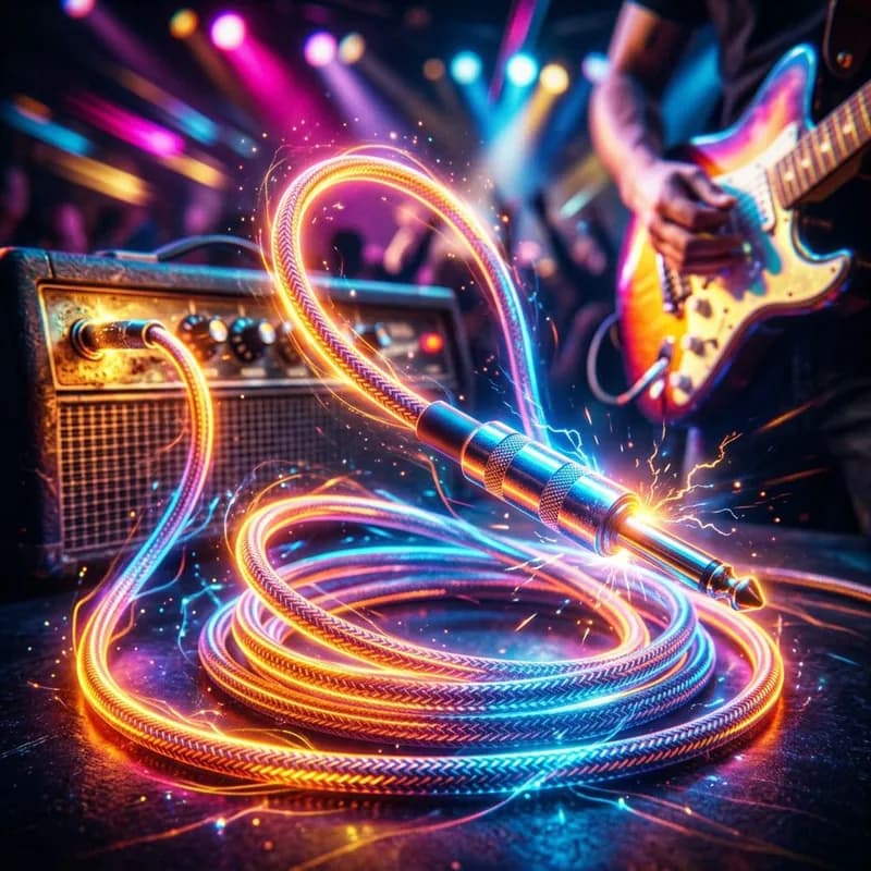 Bright Guitar Lead