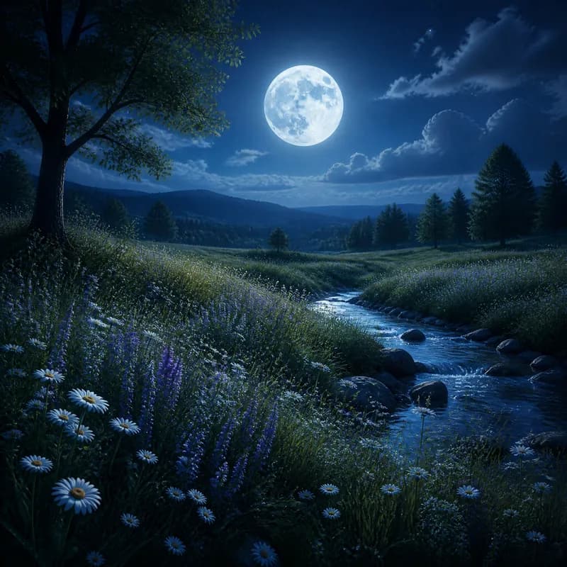Moonlit Meadow