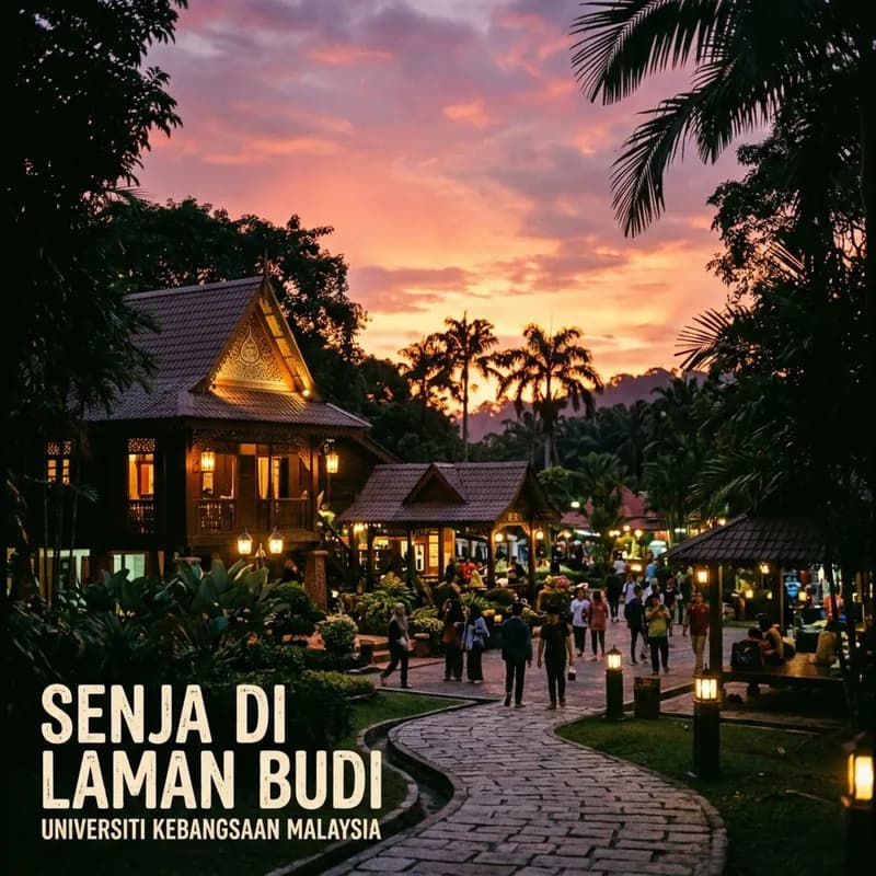 Senja di Laman Budi