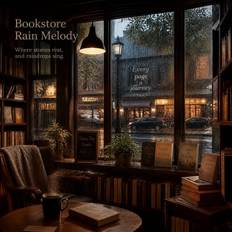 Bookstore Rain Melody