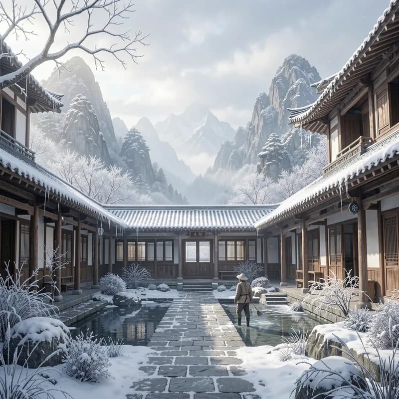 Courtyard Frost Sweep Pt. 2