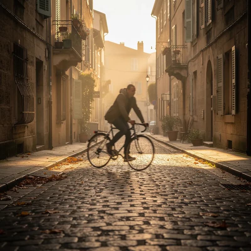Cobblestone Morning Spin