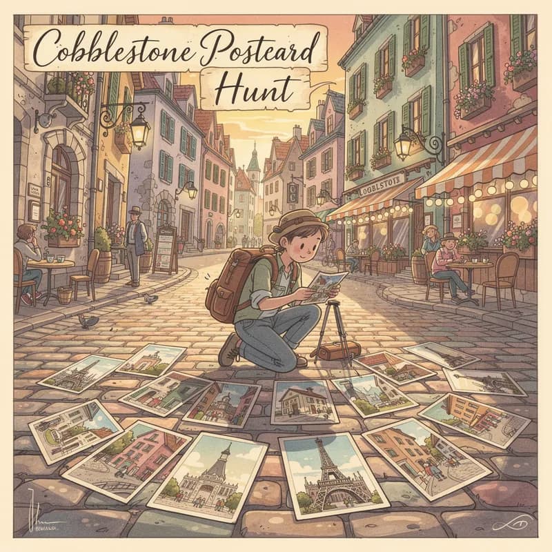 Cobblestone Postcard Hunt Pt. 3