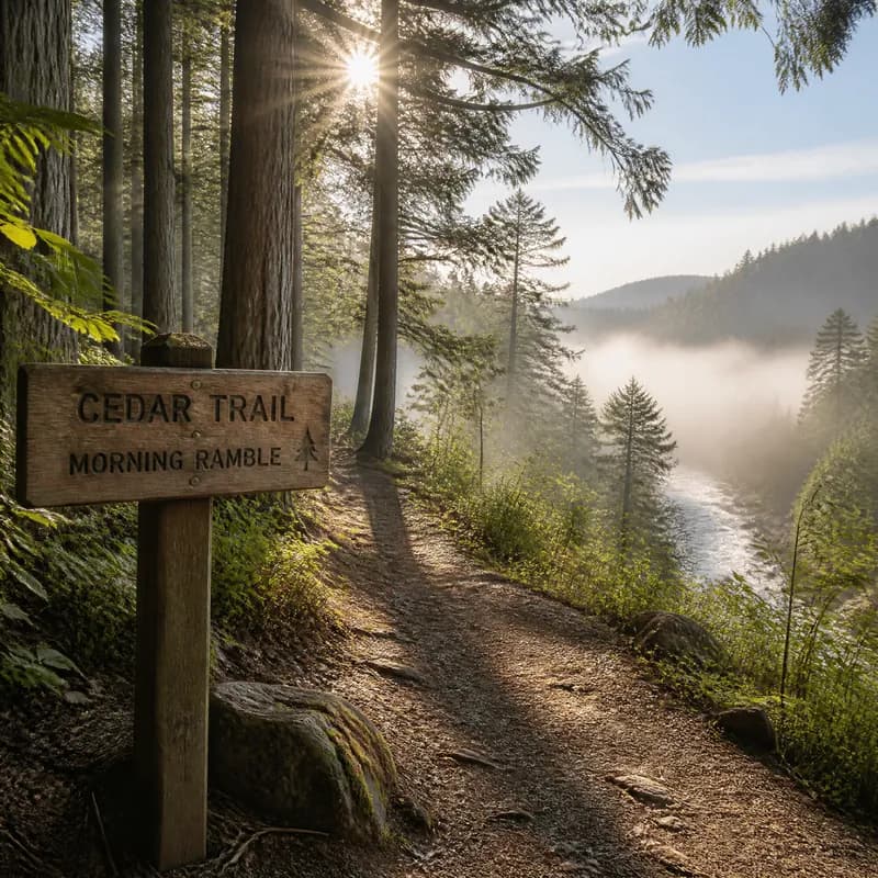 Cedar Trail Morning Ramble
