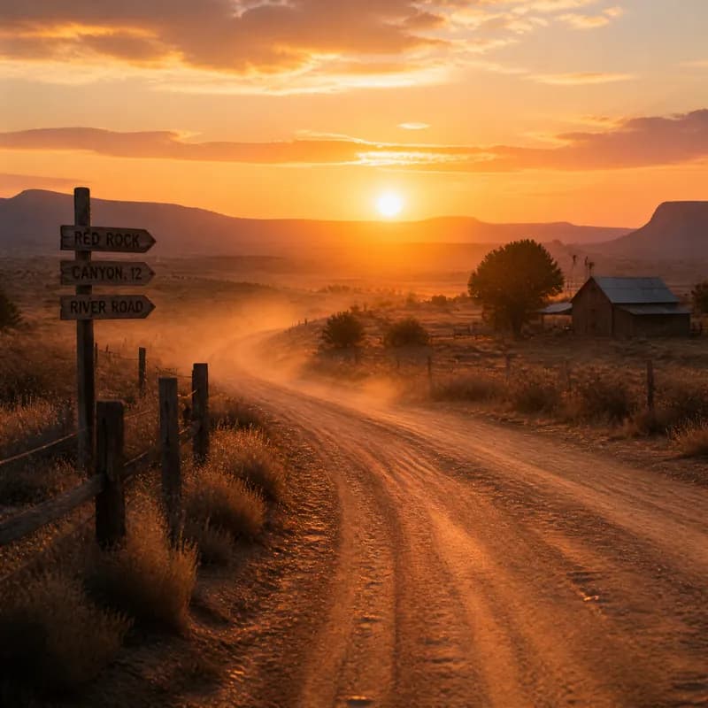 Dust Roadsat Dawn Pt. 12