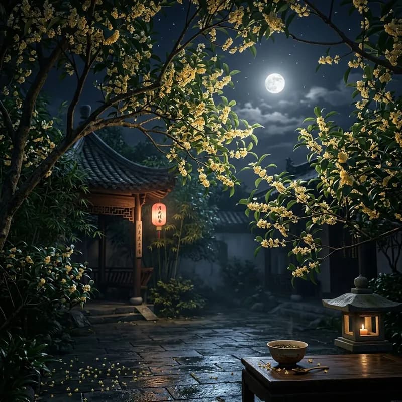 月光里的桂花香